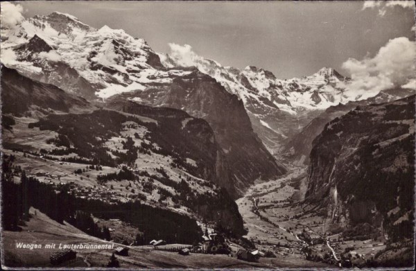 Wengen mit Lauterbrunnental