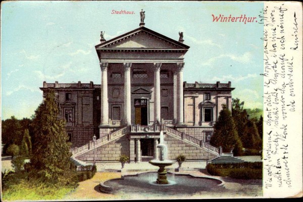Winterthur, Stadthaus Vorderseite