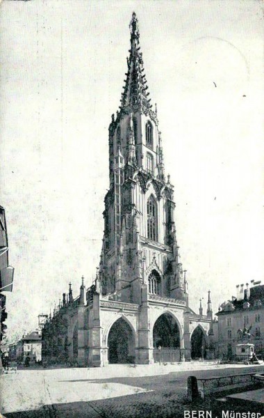 Berner Münster Vorderseite
