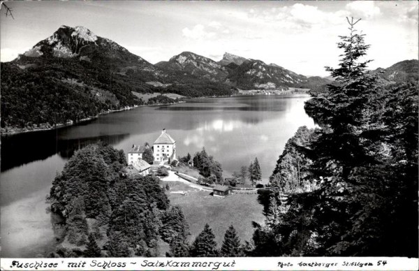 Schloss am Fuschlsee Vorderseite