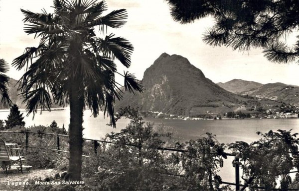 Lugano. Monte San Salvatore Vorderseite