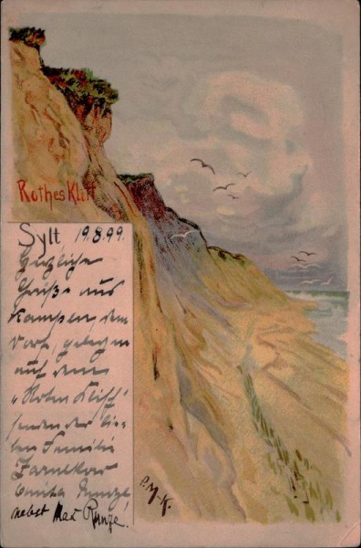 Sylt, Rothes Kliff Vorderseite