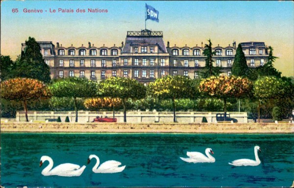Genève, Le Palais des Nations Vorderseite
