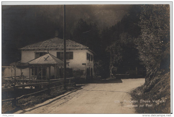 Rongellen - Thusis Viamala - Gasthaus zur Post