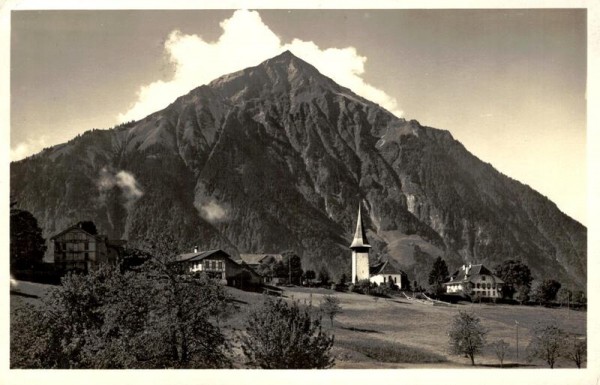 Aeschi bei Spiez Vorderseite