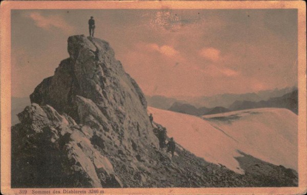 Sommet des Diablerets (3246 m) Vorderseite