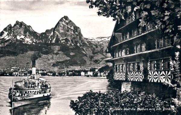Brunnen und die Mythen von der Treib Vorderseite