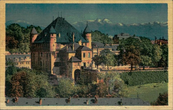 Le Château et L'esplanade (Lausanne) Vorderseite