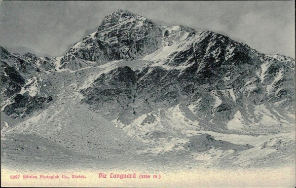 Piz Languard (3261 m) Vorderseite