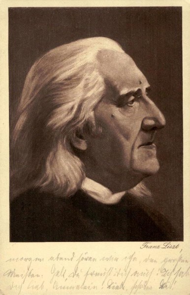 Franz Liszt Vorderseite