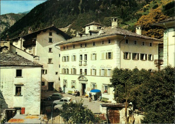 Soglio, Hotel Willy Vorderseite
