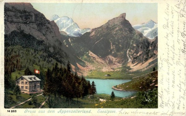 Gruss aus dem Appenzellerland Vorderseite