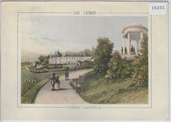 Lac Leman - Chateau D'Auteville Pavillon Antituberculeux de Mottex