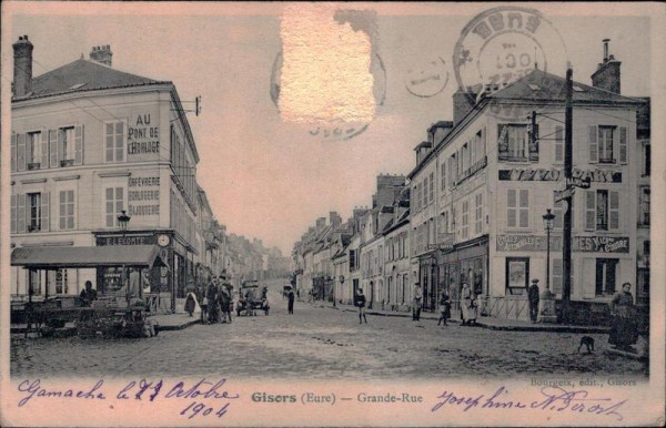 Gisors - Grand-Rue Vorderseite