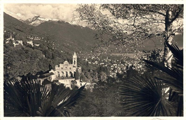 Locarno. Basilica Santuario Madonna del Sasso Vorderseite