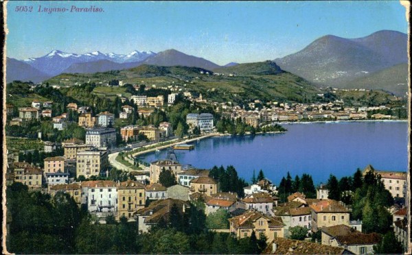 Lugano-Paradiso. Vorderseite