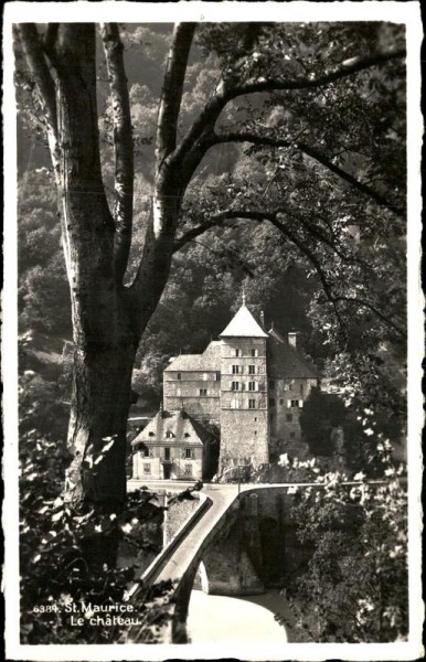 Château de Saint-Maurice Vorderseite
