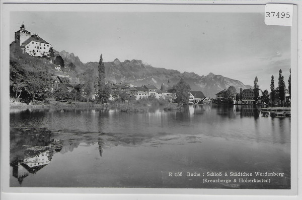 Buchs: Schloss & Städchen Werdenberg Kreuzberge & Hoherkasten