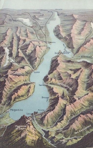 Lago di Maggiore Vorderseite
