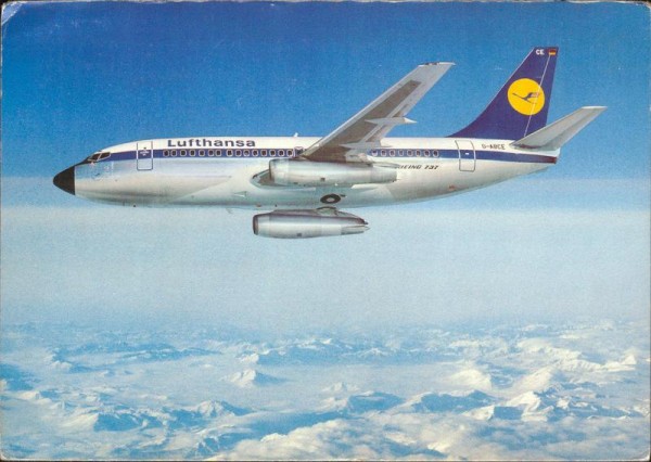 Lufthansa B 737 Vorderseite