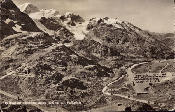 Restaurant Sustenpasshöhe mit Parkplatz