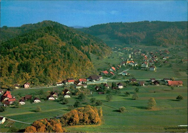 Kirchleerau, Flugaufnahme Vorderseite