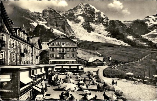 Kleine Scheidegg mit Mönch Vorderseite