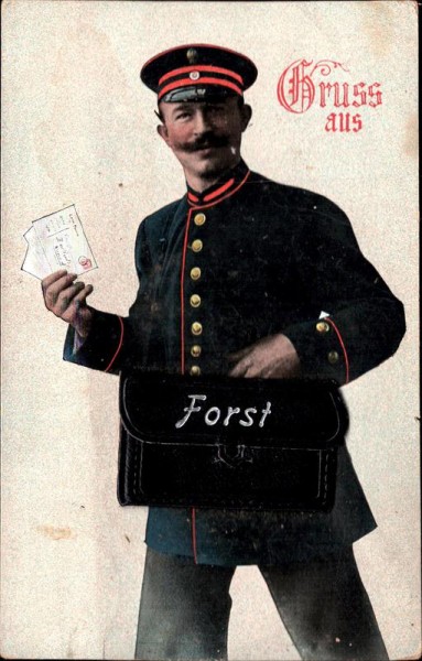 Gruss aus Forst Vorderseite