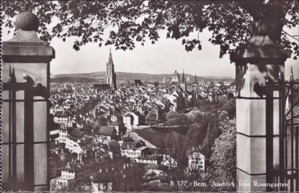 Bern - Ausblick vom Rosengarten