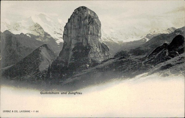 Gummihorn und Jungfrau Vorderseite