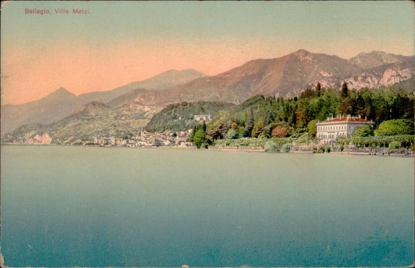 Bellagio. Villa Melzi Vorderseite