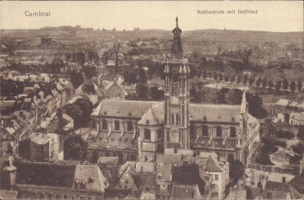 Cambrai, Kathedrale mit Belfried