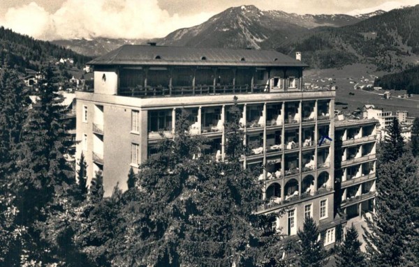 Davos-Platz, Sanatorium National Vorderseite