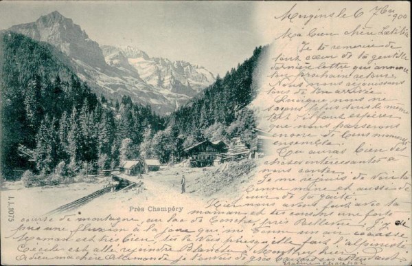 Près Champéry Vorderseite