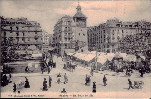 Genève - La Tour de I'lle Vorderseite