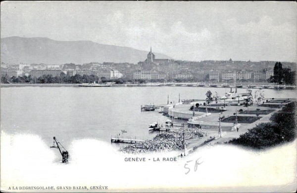 Genève - La Rade Vorderseite