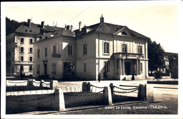 Le Locle. Casino-Théatre Vorderseite