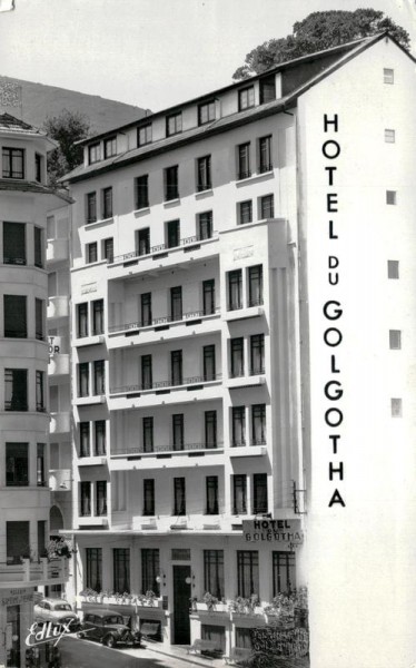 Lourdes, Hotel du Golgotha Vorderseite