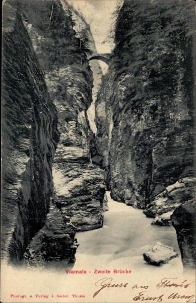 Viamala - Zweite Brücke Vorderseite