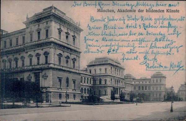 München, Akademie der bildenden Künste Vorderseite