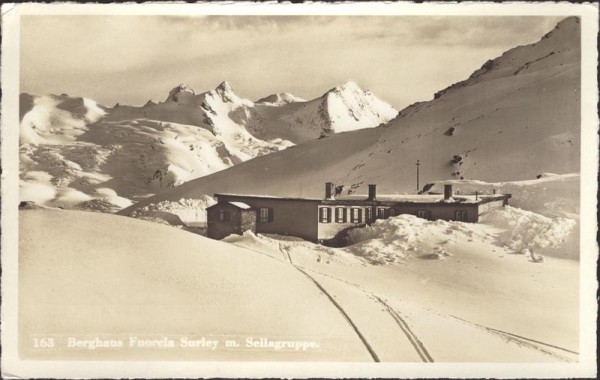 Berghaus Fuorcla (2773 m) Vorderseite