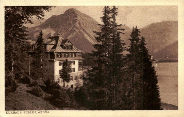 Kurhaus Surlej, Arosa Vorderseite