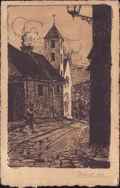 unbekannte Kirche in Frankreich