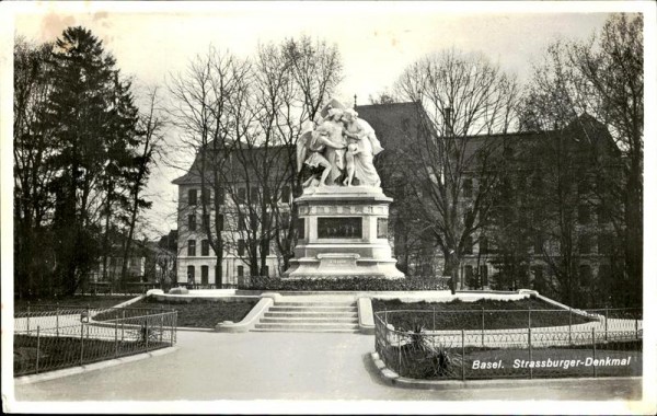 Basel/Strassburger-Denkmal Vorderseite