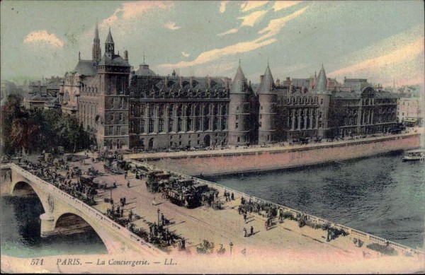Paris - La Conciergerie Vorderseite