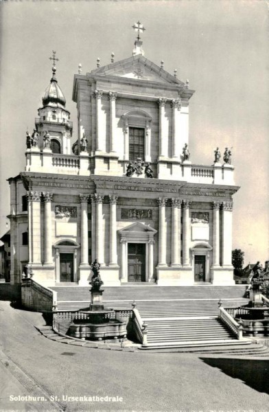 St. Ursenkathedrale, Solothurn Vorderseite