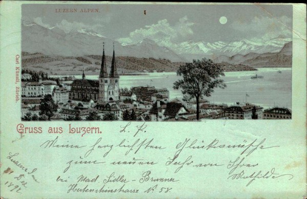 Luzern Alpen Vorderseite