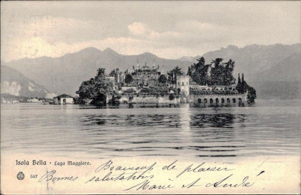 Isola Bella (Lago Maggiore) Vorderseite