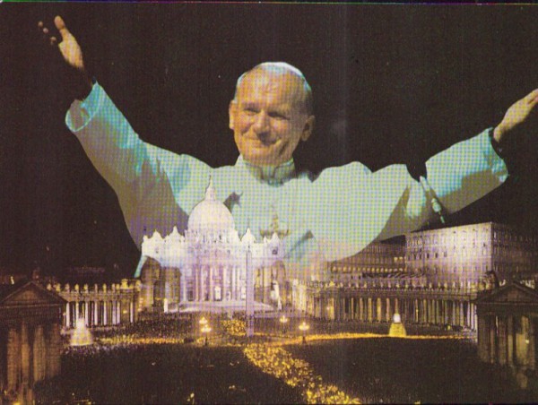 Hl. Peterskirche und Papa Giovanni Paolo II