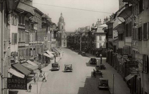 Morges. La Grand Rue. 1939 Vorderseite